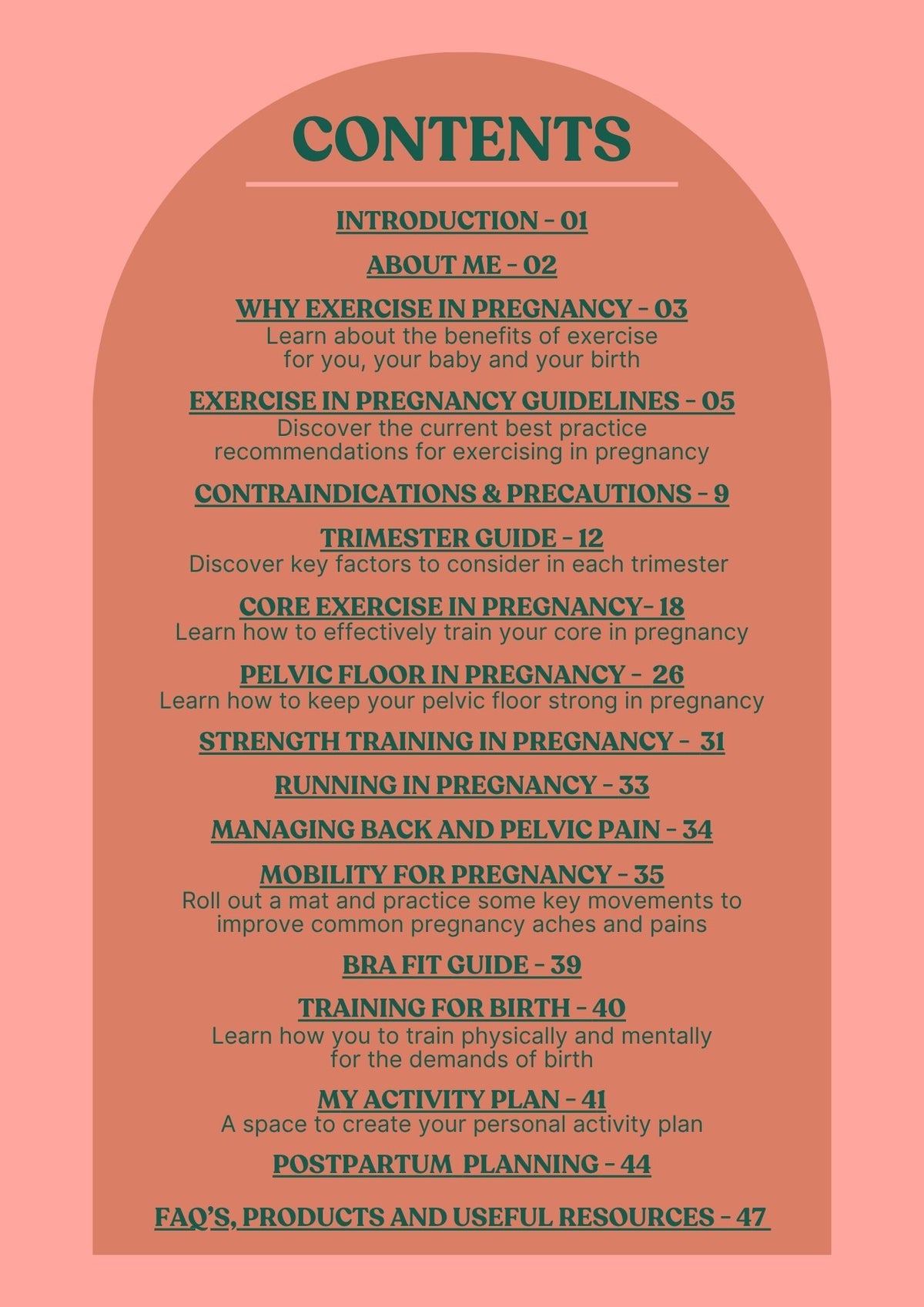 Complete pregnancy pack