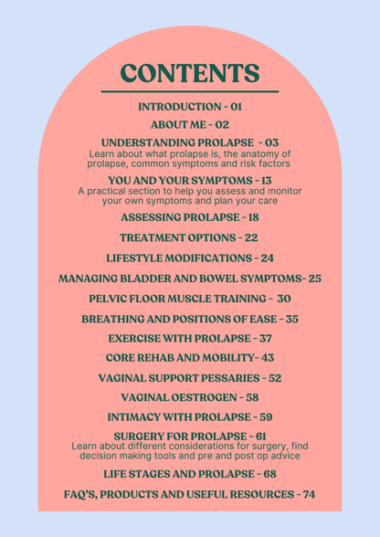 Navigating pelvic organ prolapse